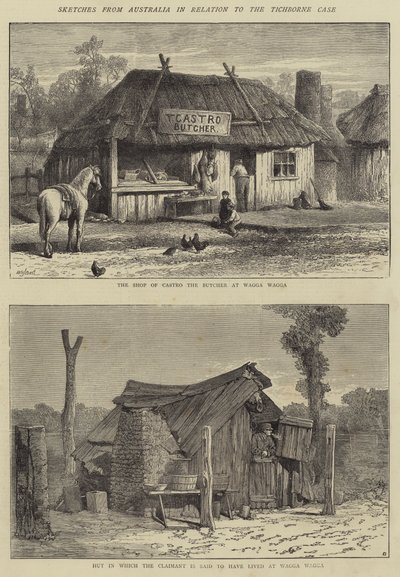 Skisser från Australien i relation till Tichborne-fallet av William Henry James Boot
