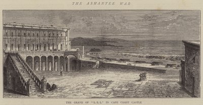 Ashantee-kriget, L E Ls grav i Cape Coast Castle av William Henry James Boot