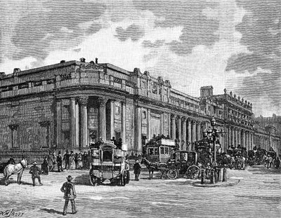 Bank of England, London, 1900. av William Henry James Boot