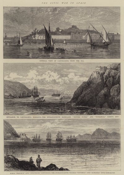 Inbördeskriget i Spanien av William Henry James Boot
