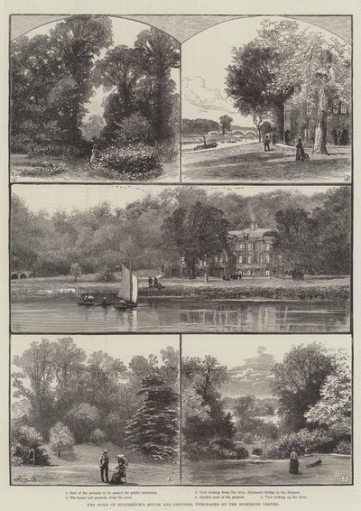 The Duke of Buccleuch House and Grounds, köpt av Richmond Vestry av William Henry James Boot