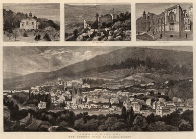 Drottningens besök i Baden-Baden av William Henry James Boot