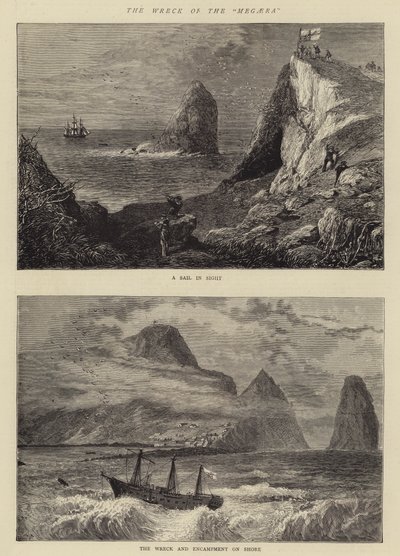 Vraket av Megaera av William Henry James Boot