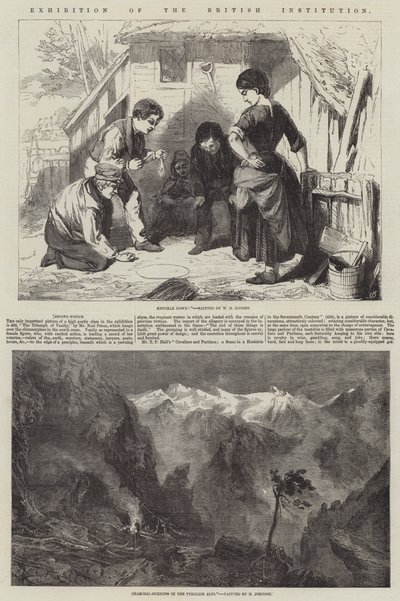 Utställning av den brittiska institutionen av William Henry Knight
