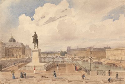 Utsikt från Pont Neuf av William Henry Lake Price