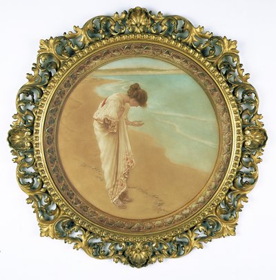 Havet har sina pärlor (mezzotint) av William Henry Margetson