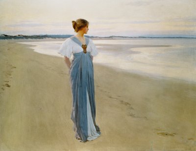 Stranden, 1900 av William Henry Margetson