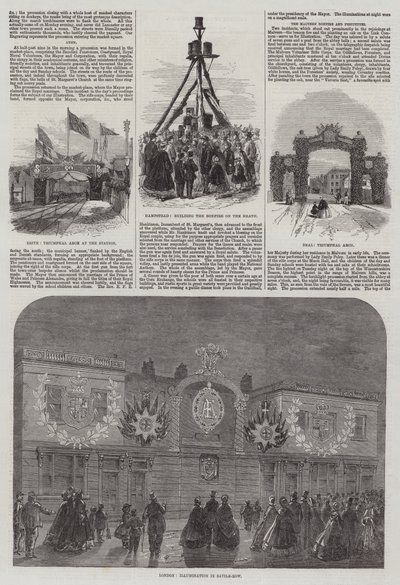 Bröllop mellan prinsen av Wales och Alexandra av Danmark av William Henry Pike