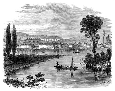 Sedan, 1800-talet. av William Henry Prior