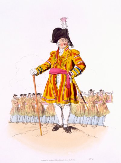 Lord Mayor, från "Costume of Great Britain", utgiven av William Miller, 1805. av William Henry Pyne