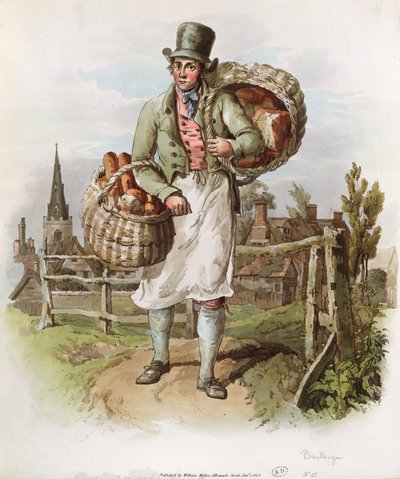 The Baker, illustration från 