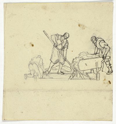 Tre arbetare av William Henry Pyne