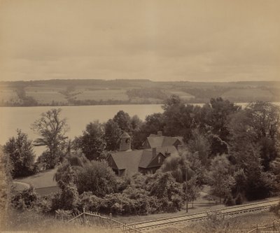 Owasco Lake, Casowasco,ca. 1895 (foto) av William Herman Rau