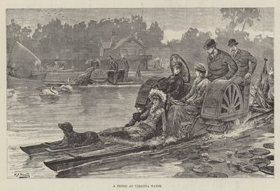 Picknick vid Virginia Water av William Heysham Overend