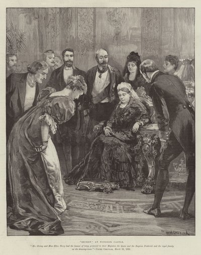 Becket, vid Windsor Castle av William Heysham Overend