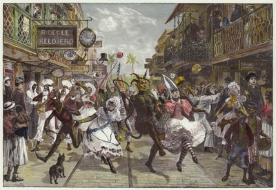 Karneval i Port of Spain, Trinidad av William Heysham Overend