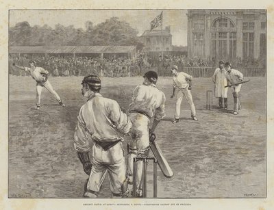 Cricketmatch på Lord