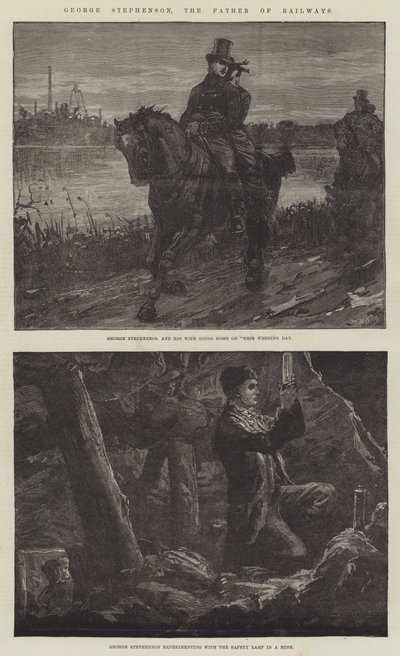 George Stephenson, järnvägarnas fader av William Heysham Overend