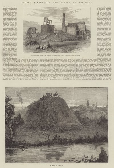 George Stephenson, järnvägarnas fader av William Heysham Overend