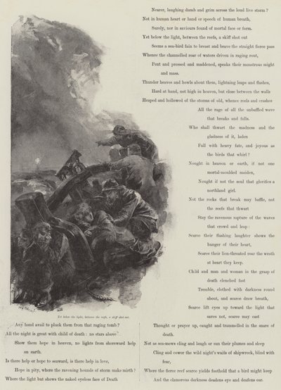 Grace Darling, av AC Swinburne av William Heysham Overend