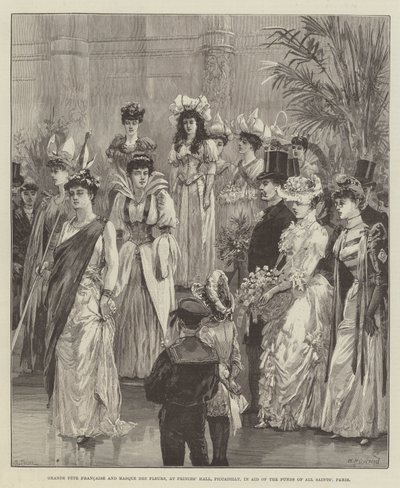 Grande Fete Francaise och Masque des Fleurs, i Princes 