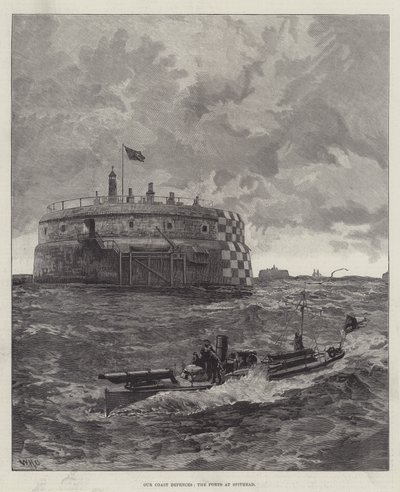 Vårt kustförsvar, forten vid Spithead av William Heysham Overend