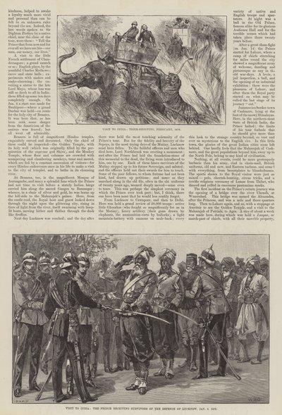 Kungligt besök i Indien av William Heysham Overend