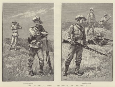The Colonial Rifle Volunteers of Australia av William Heysham Overend