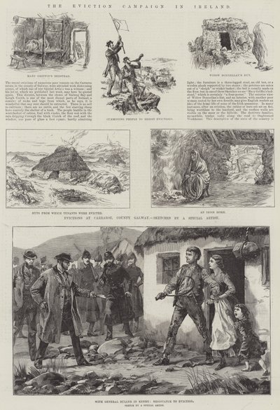Vräkningskampanjen i Irland av William Heysham Overend