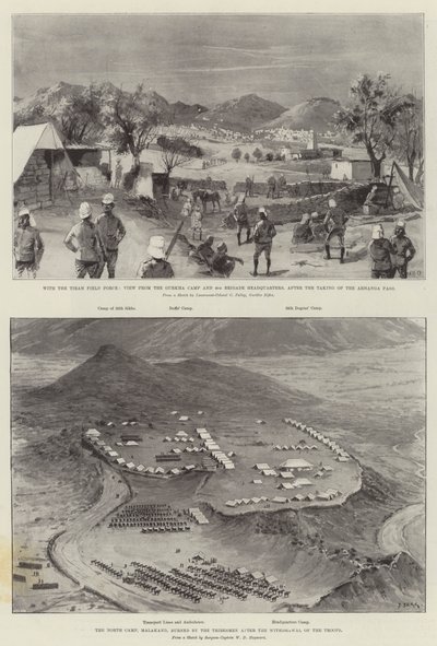 Indian Frontier Rising av William Heysham Overend