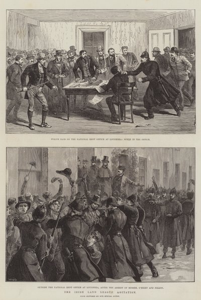 Irish Land League Agitation av William Heysham Overend