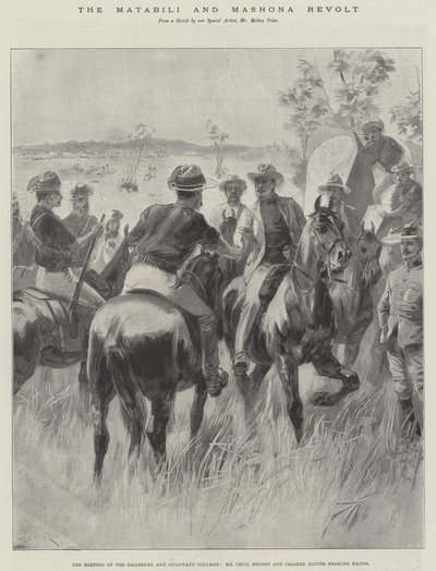 Matabili och Mashona-revolten av William Heysham Overend