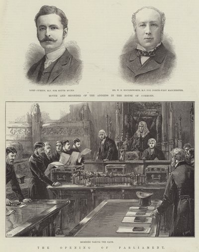 Riksdagens öppnande av William Heysham Overend