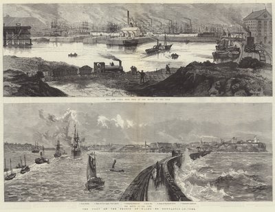 Besöket av prinsen av Wales i Newcastle-on-Tyne av William Heysham Overend