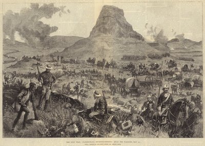 Zulukriget, Isandhlwana på nytt, hämta vagnarna, 21 maj av William Heysham Overend