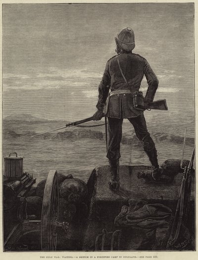 Zulukriget, väntar av William Heysham Overend