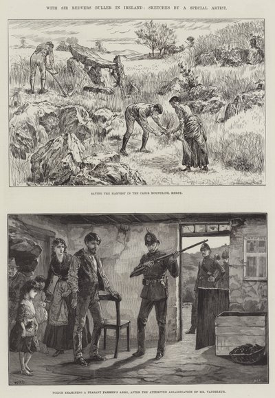 Med Sir Redvers Buller på Irland av William Heysham Overend