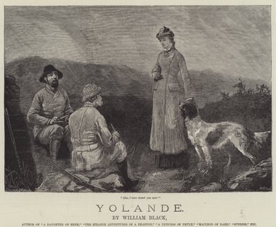 Yolande, av William Black av William Heysham Overend