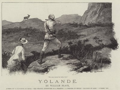 Yolande, av William Black av William Heysham Overend