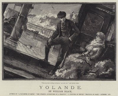 Yolande, av William Black av William Heysham Overend