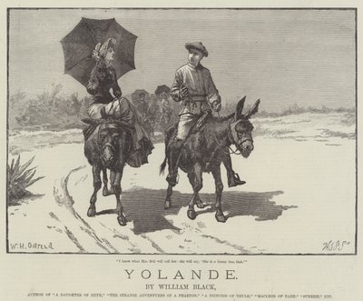 Yolande, av William Black av William Heysham Overend