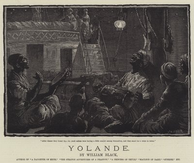 Yolande, av William Black av William Heysham Overend