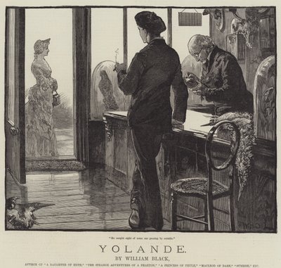 Yolande, av William Black av William Heysham Overend