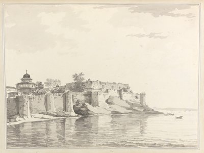 Vy över fortet i Allahabad av William Hodges