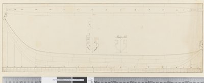 Sida 21a Diagram över en inhemsk kanot av William Hodges