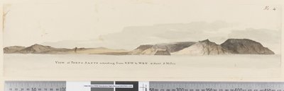 Page 4 Utsikt över Porto Santo som sträcker sig från NNV till WBW på 5 miles av William Hodges