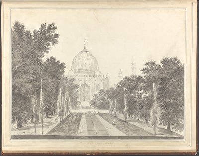 Taj Mahal av William Hodges