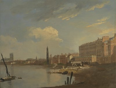 Themsen och Adelphi av William Hodges