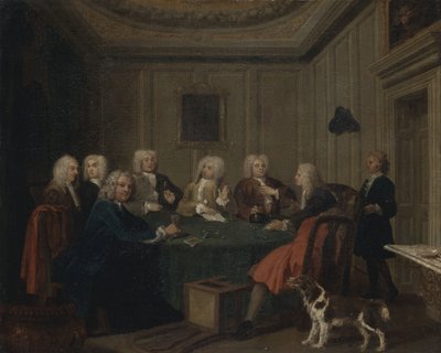 En klubb av herrar av William Hogarth