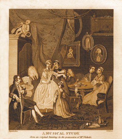 En musikalisk studie av William Hogarth av William Hogarth